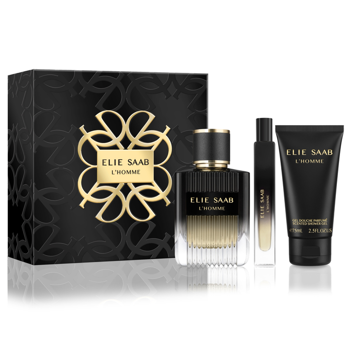 L'Homme by Elie Saab 100ml EDP 3 Piece Gift Set
