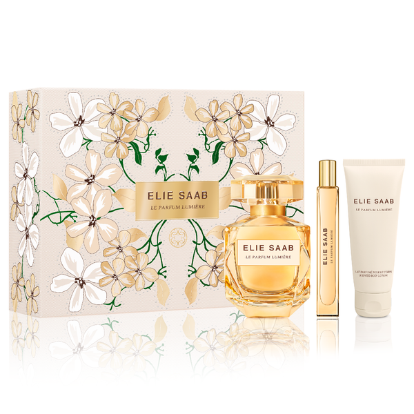 Elie Saab Le Parfum Lumiere 90ml EDP 3 Piece Gift Set Perfume NZ