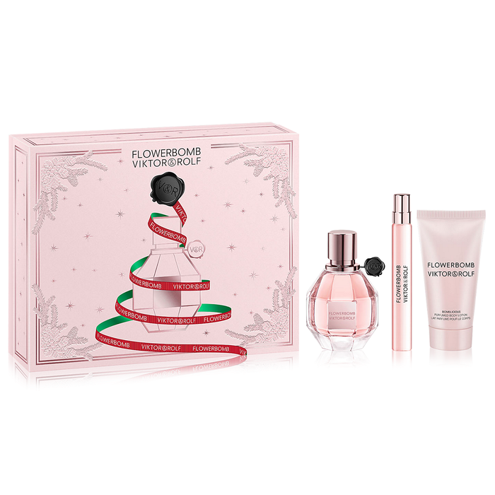 Flowerbomb by Viktor & Rolf 50ml EDP 3 Piece Gift Set