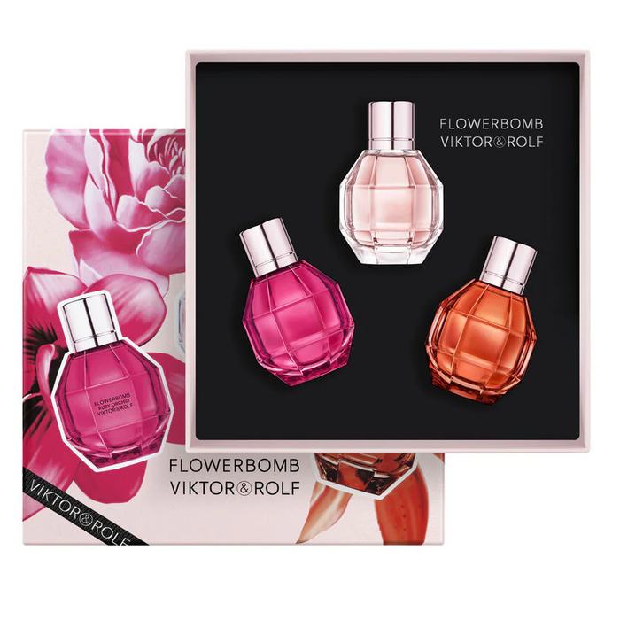 Viktor & Rolf Flowerbomb Collection 3 Piece Gift Set