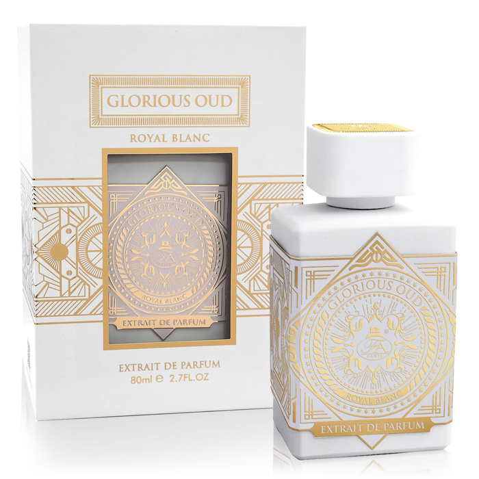 Glorious Oud Royal Blanc by Fragrance World 80ml EDP