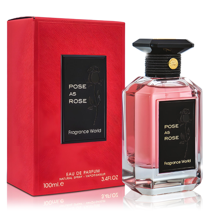 Pose As Rose by Fragrance World 100ml EDP