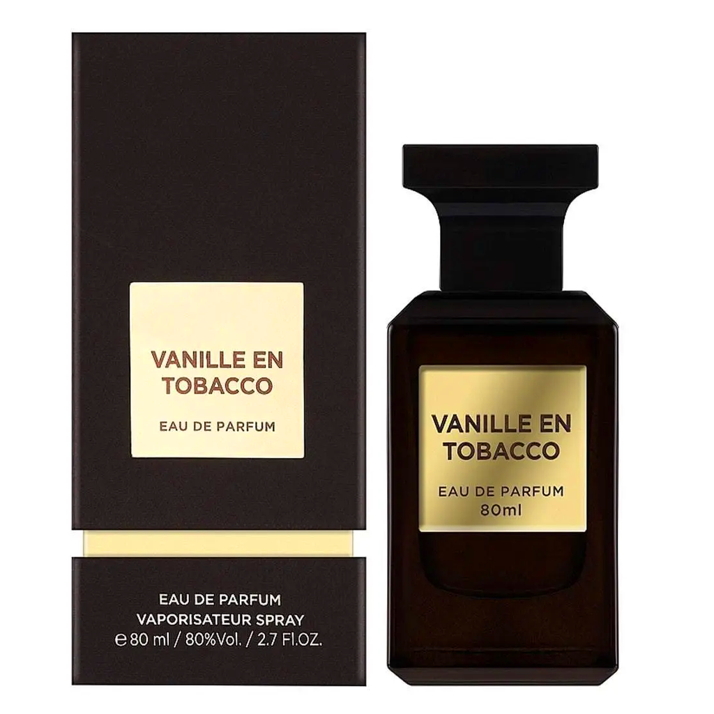 Vanille En Tobacco by Fragrance World 80ml EDP — Perfume NZ