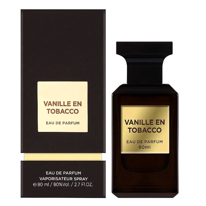Vanille En Tobacco by Fragrance World 80ml EDP