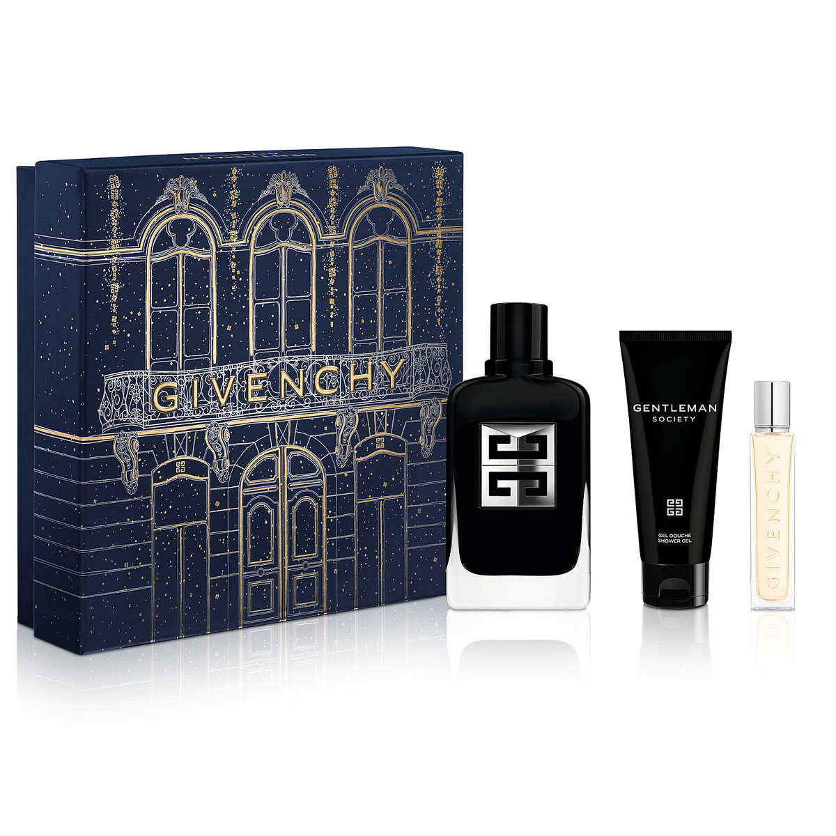 GIVENCHY GENTLEMAN SOCIETY セット Gentleman Society by Givenchy 100ml EDP 3 Piece Gift Set