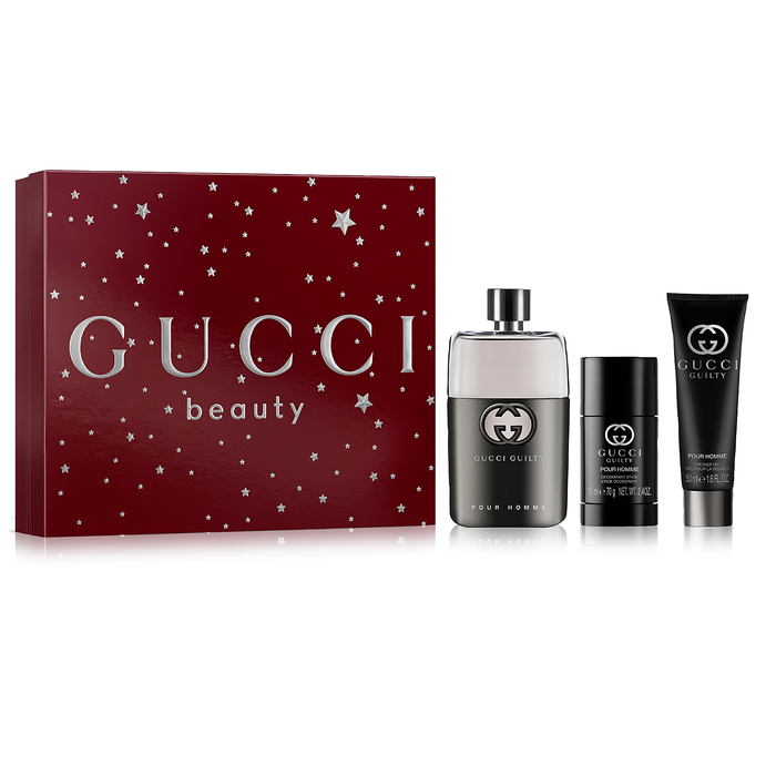 Gucci Guilty by Gucci 90ml EDT 3 Piece Gift Set