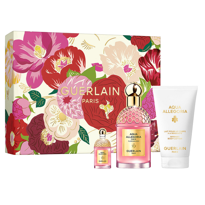Forte Florabloom by Guerlain 75ml EDP 3 Piece Gift Set