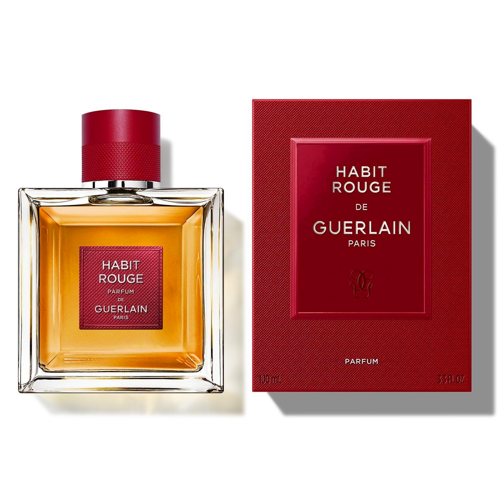 Habit Rouge by Guerlain 100ml Parfum for Men — Perfume NZ