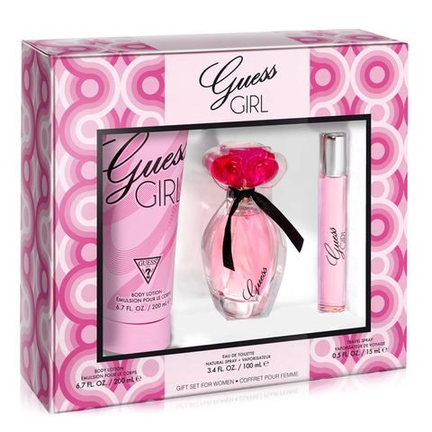 Guess Girl by Guess 100ml EDT 3 Piece Gift Set