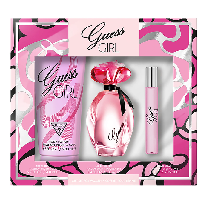 Guess Girl by Guess 100ml EDT 3 Piece Gift Set