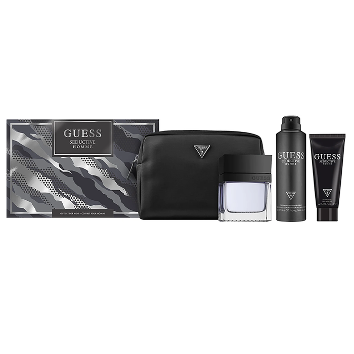 Guess Seductive Homme 100ml EDT 4 Piece Gift Set