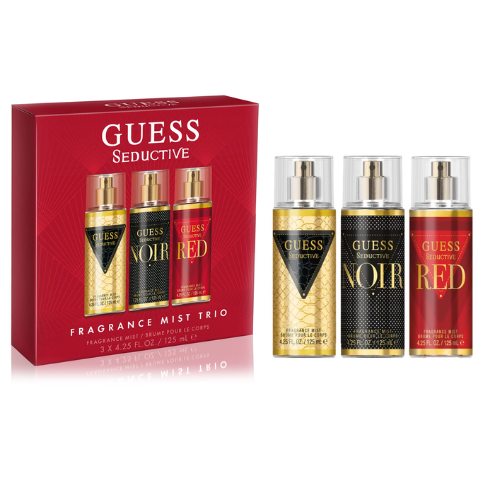 Guess Seductive Fragrance Mist Collection 3 Piece Gift Set