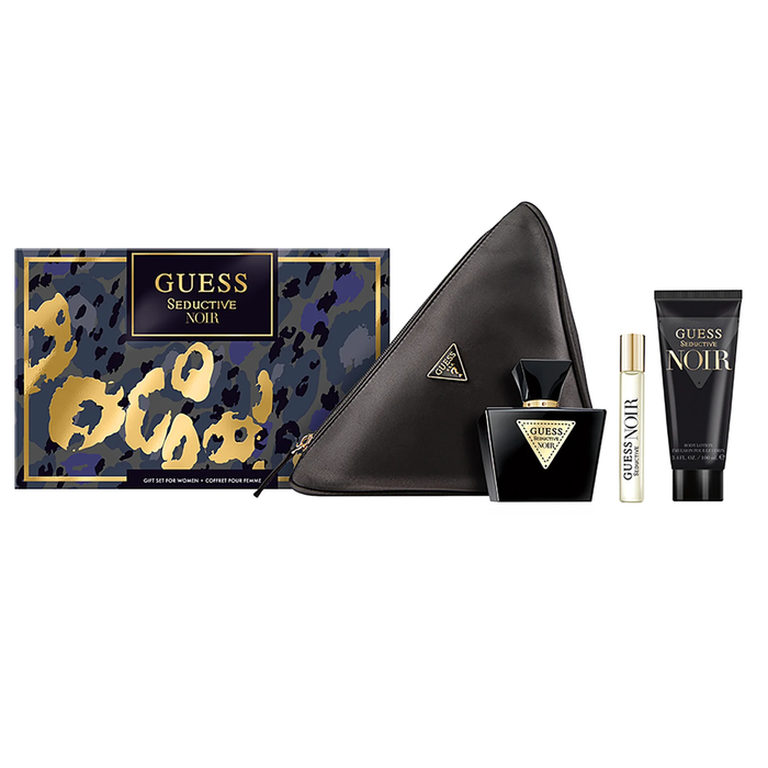 Guess Seductive Noir by Guess 75ml EDT 4 Piece Gift Set