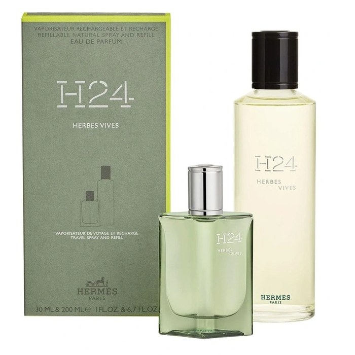 H24 Herbes Vives by Hermes 230ml EDP 2 Piece Gift Set