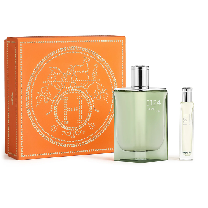 H24 Herbes Vives by Hermes 100ml EDP 2 Piece Gift Set