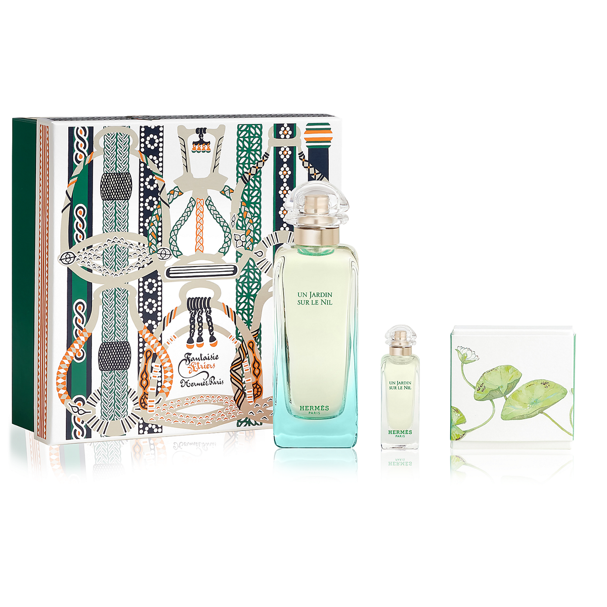 Un Jardin Sur Le Nil by Hermes 100ml 3 Piece Gift Set — Perfume NZ