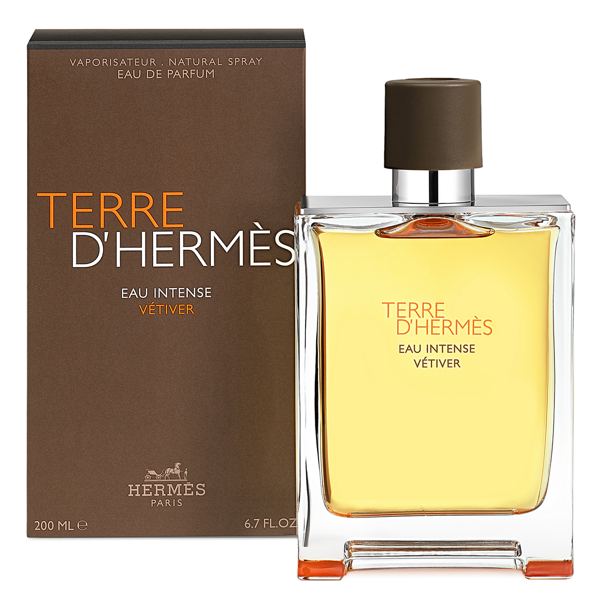 HERMÈS TERRE D'HERMÈS Vétiver 200mL Terre D'Hermes Eau Intense Vetiver by Hermes 200ml EDP — Perfume NZ