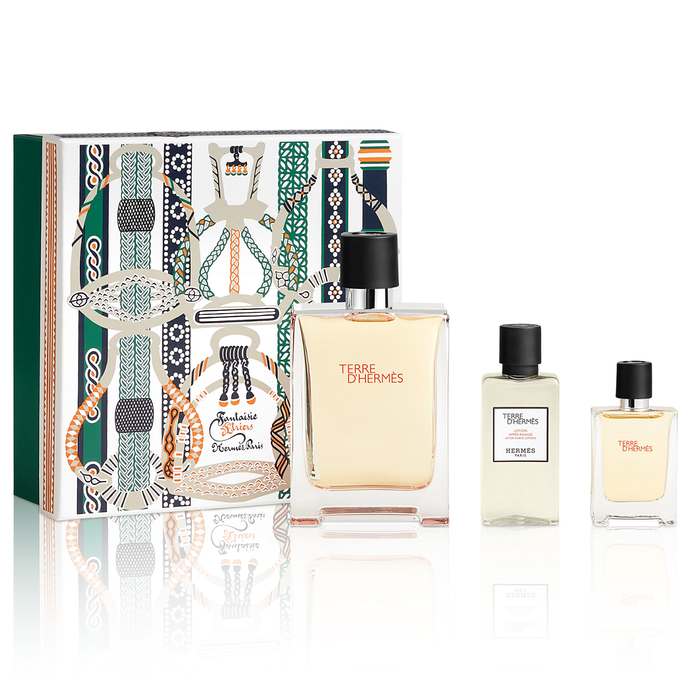 Terre D'Hermes by Hermes 100ml EDT 3 Piece Gift Set