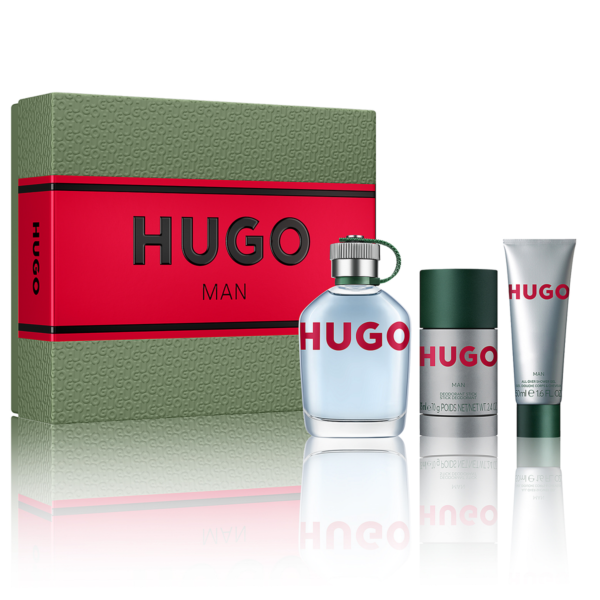 Hugo Man by Hugo Boss 125ml EDT 3 Piece Gift Set — Perfume NZ