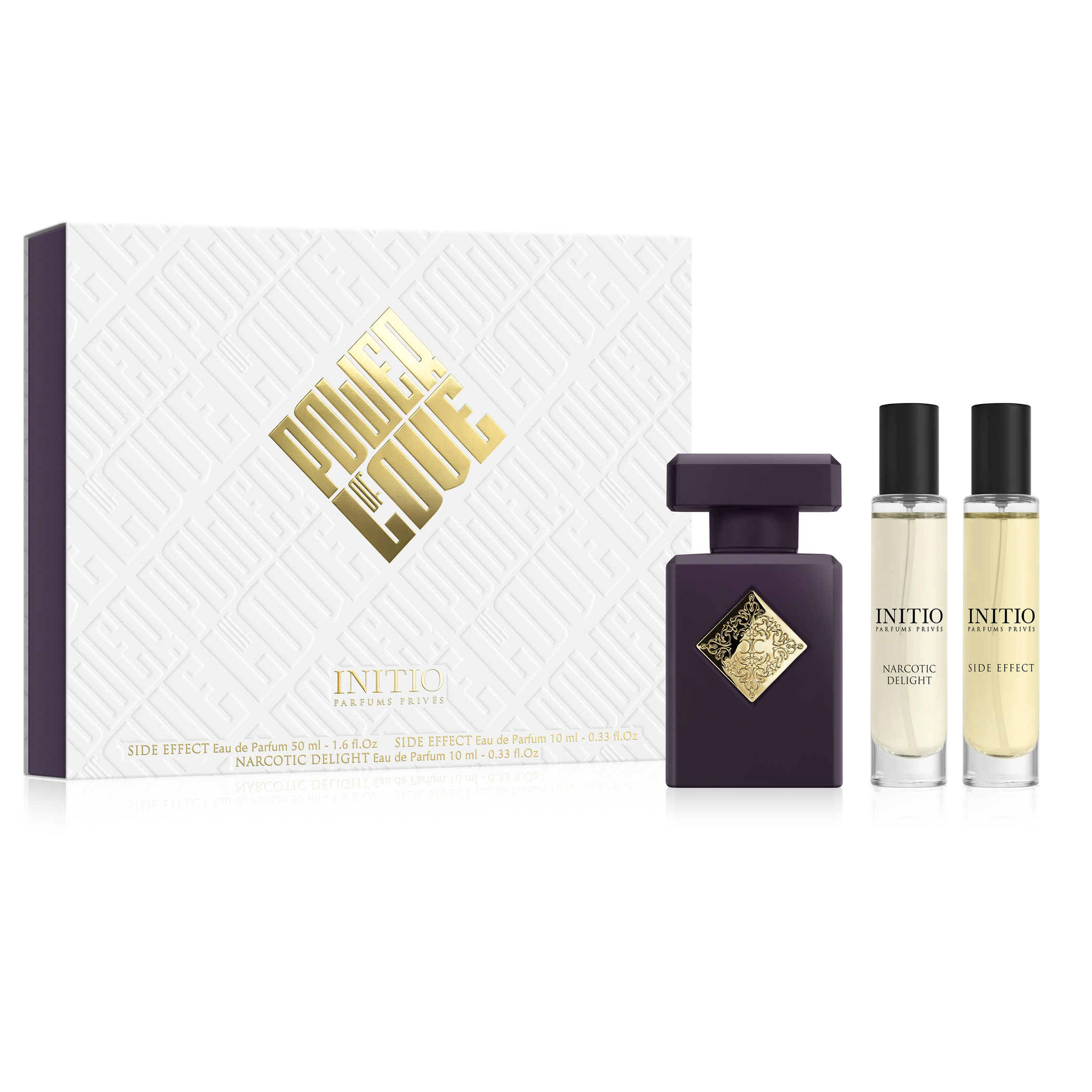 Side Effect by Initio Parfums 50ml EDP 3 Piece Gift Set — Perfume NZ