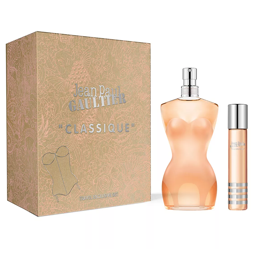 Jean Paul Gaultier Classique 100ml EDT 2 Piece Gift Set — Perfume NZ