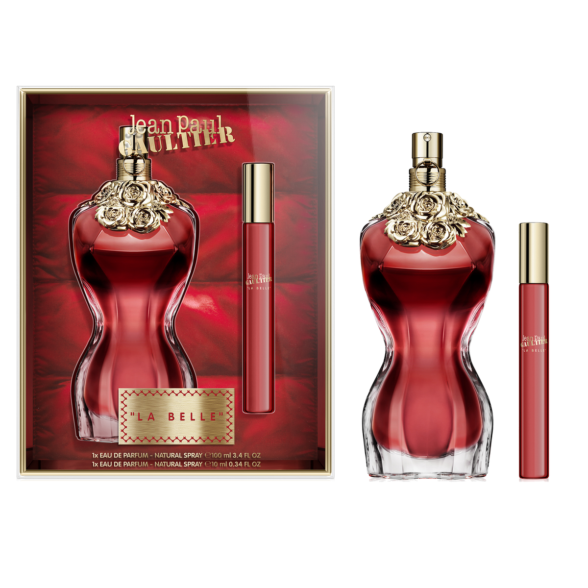 La Belle by Jean Paul Gaultier 100ml EDP 2 Piece Gift Set — Perfume NZ La Belle by Jean Paul Gaultier 100ml EDP 2 Piece Gift Set — Perfume NZ