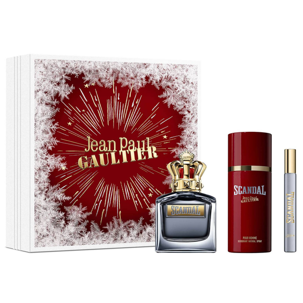 Scandal by Jean Paul Gaultier 100ml EDT 3 Piece Gift Set