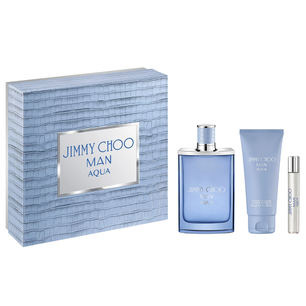 Jimmy Choo Man Aqua 100ml EDT 3 Piece Gift Set