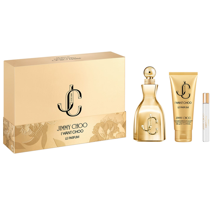 I Want Choo Le Parfum by Jimmy Choo 100ml 3 Piece Gift Set