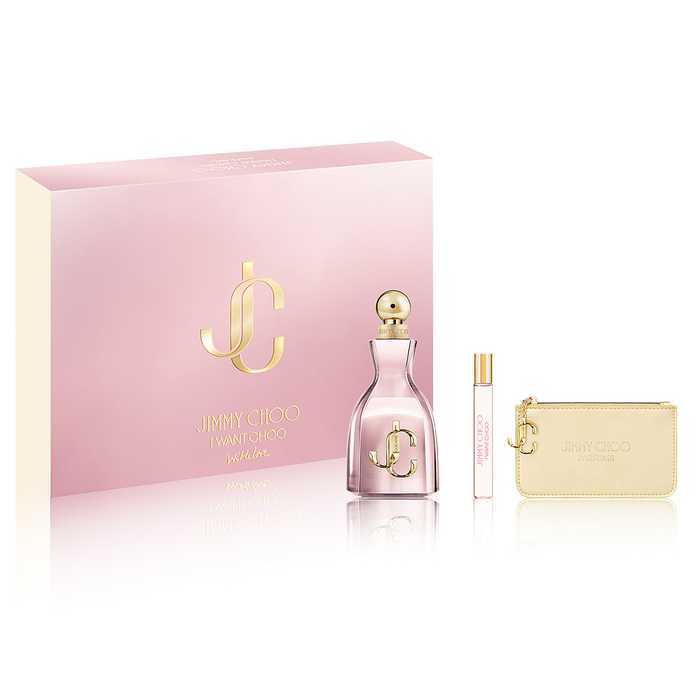 I Want Choo With Love by Jimmy Choo 100ml EDP 3 Piece Gift Set
