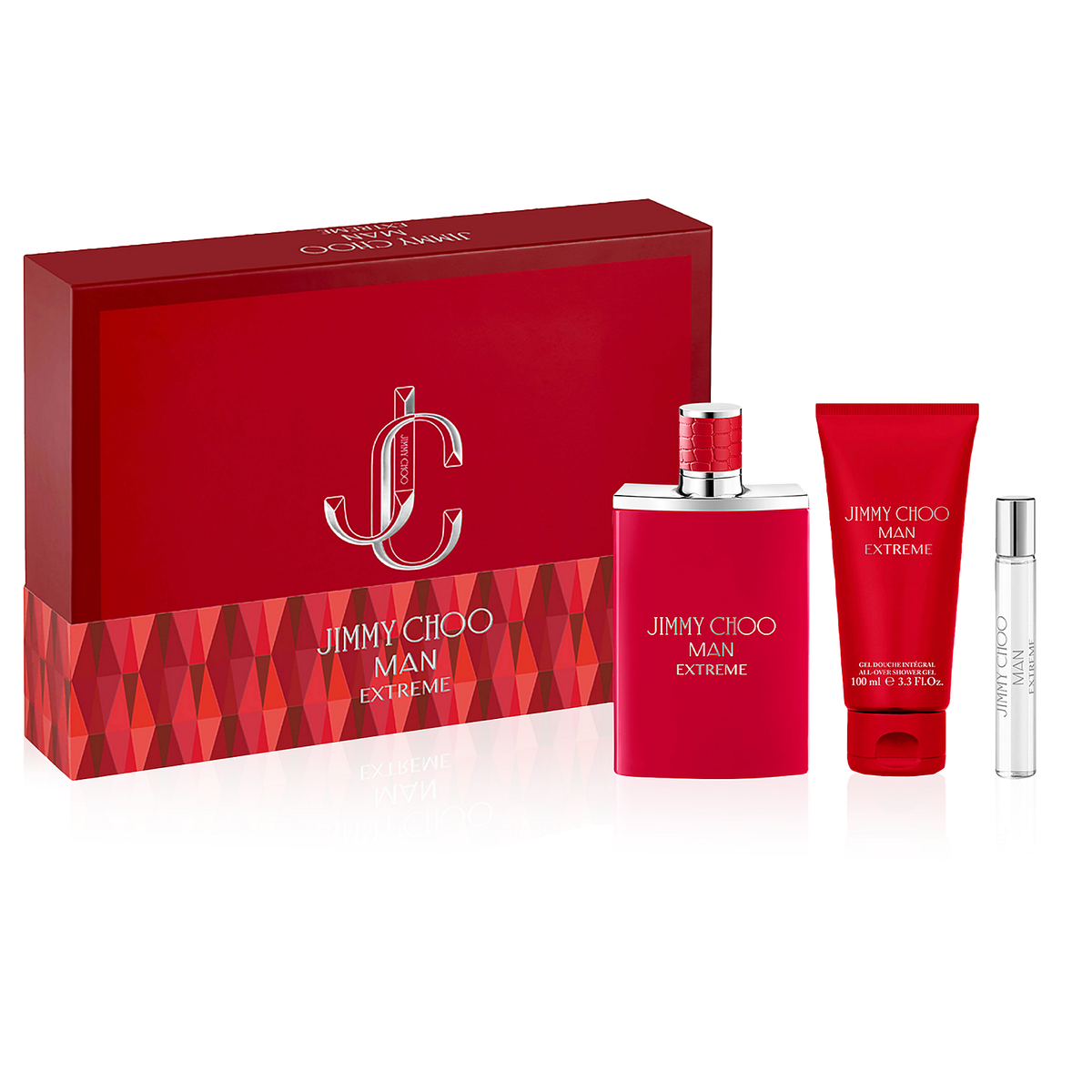 Jimmy Choo Man Extreme 100ml EDP 3 Piece Gift Set — Perfume NZ