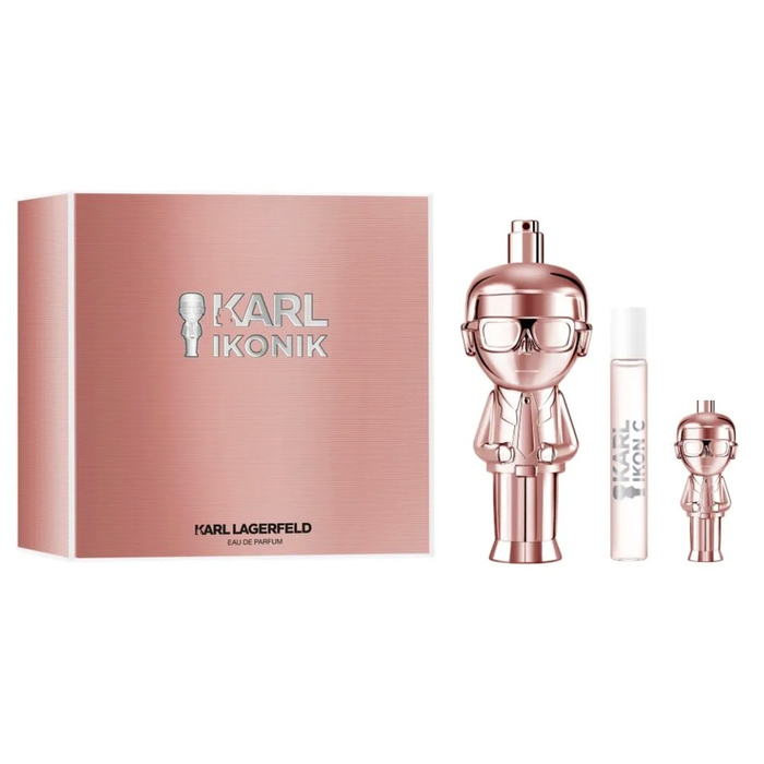 Ikonik by Karl Lagerfeld 100ml EDP 3pc Gift Set for Women