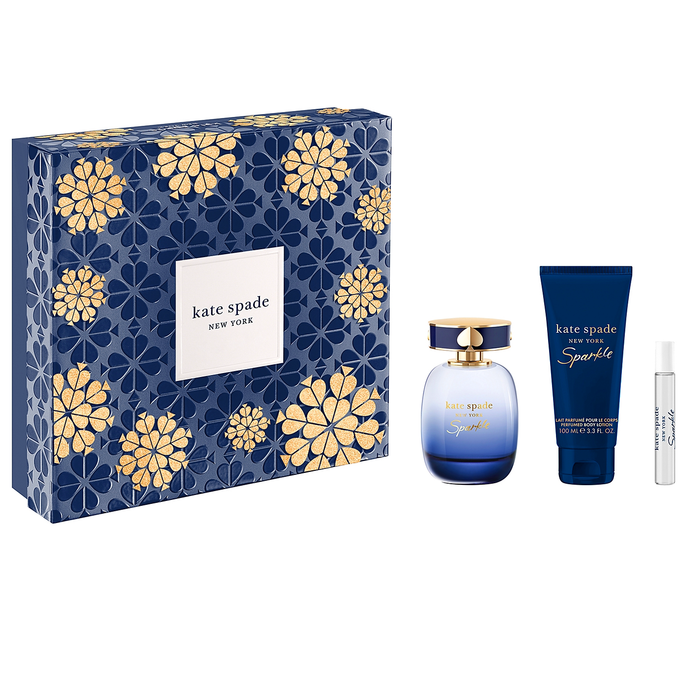 Kate Spade New York Sparkle 100ml EDP 3 Piece Gift Set