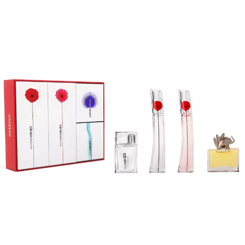 Kenzo Perfume Collection 4 Piece Gift Set for Women