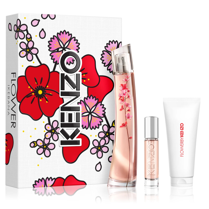 Flower Ikebana by Kenzo 75ml EDP 3 Piece Gift Set — Perfume NZ