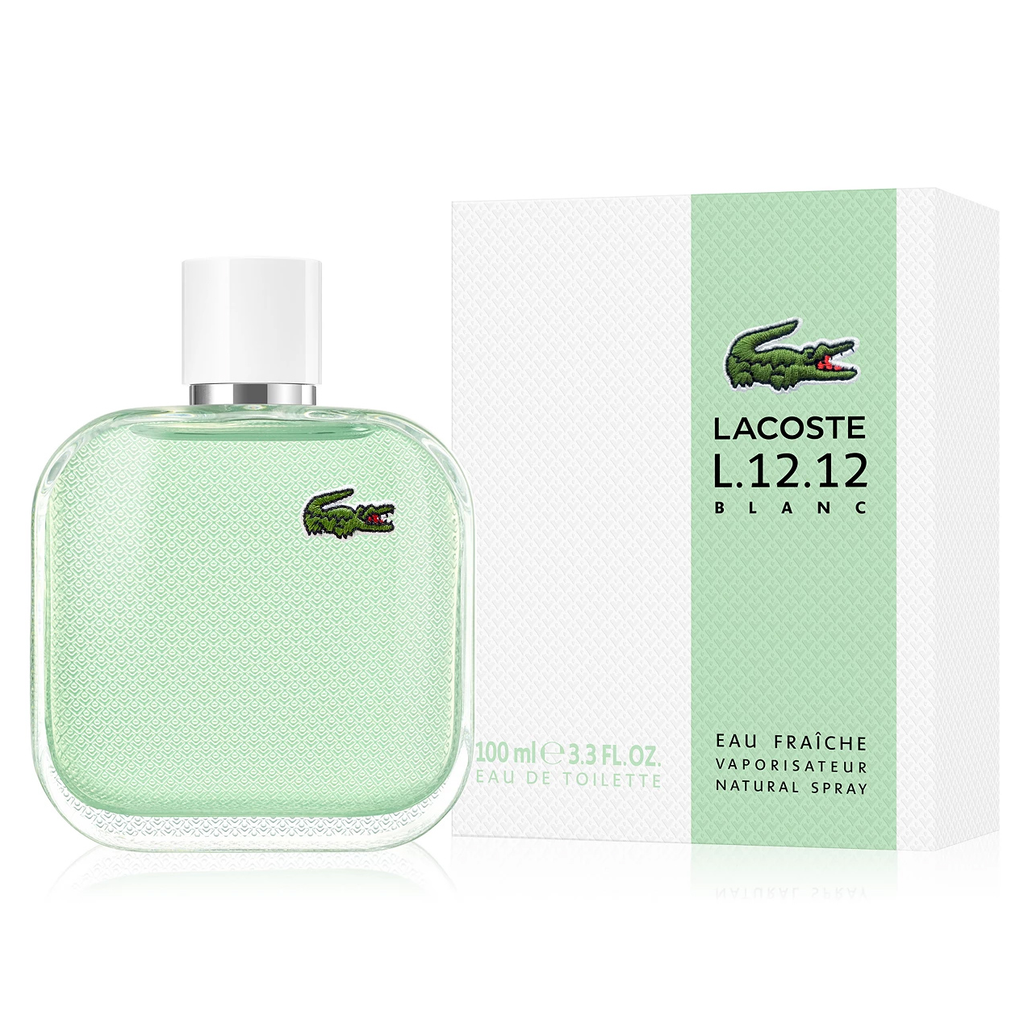 L.12.12 Blanc Eau Fraiche by Lacoste 100ml EDT Perfume NZ