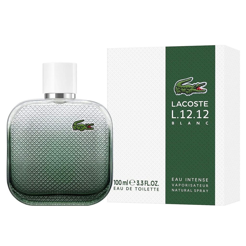 L.12.12 Blanc Eau Intense by Lacoste 100ml EDT Perfume NZ