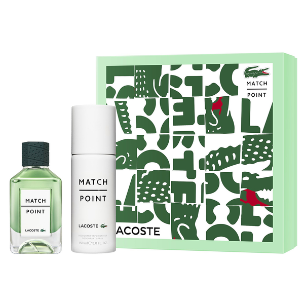 Match Point by Lacoste 100ml EDT 2 Piece Gift Set | Perfume NZ