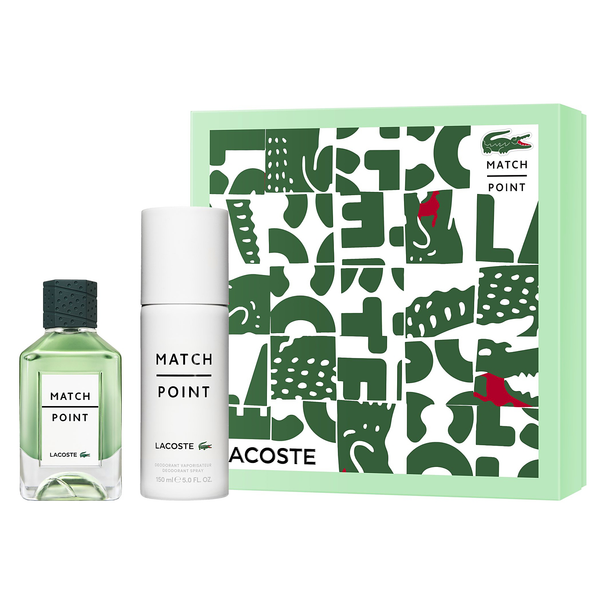 Match Point by Lacoste 100ml EDT 2 Piece Gift Set