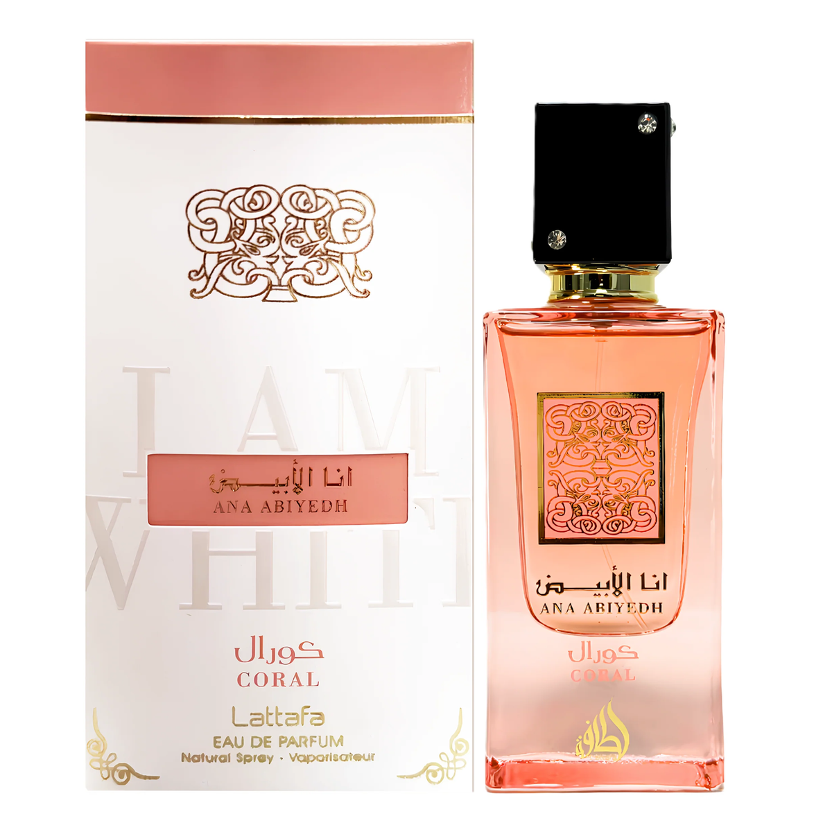 香水(ユニセックス) Lattafa Ana Abiyedh Coral Ana Abiyedh Coral by Lattafa 60ml EDP — Perfume NZ