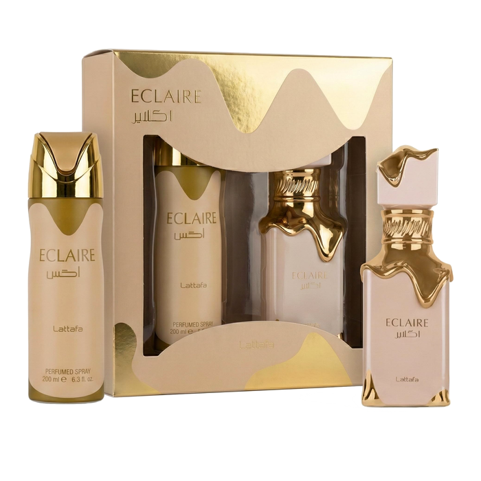 Eclaire by Lattafa 100ml EDP 2 Piece Gift Set — Perfume NZ