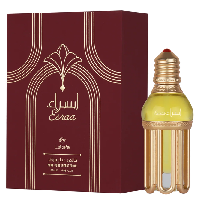 Attar Esraa by Lattafa 20ml Pure Concentrated Oil