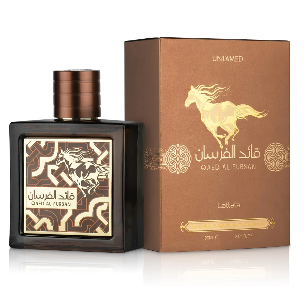 香水(男性用) Lattafa Qaed Al Fursan untamed 90ml Qaed Al Fursan Untamed by Lattafa 90ml EDP — Perfume NZ