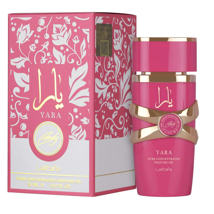 Yara Candy by Lattafa 20ml Pure Concentrated Perfume Oil