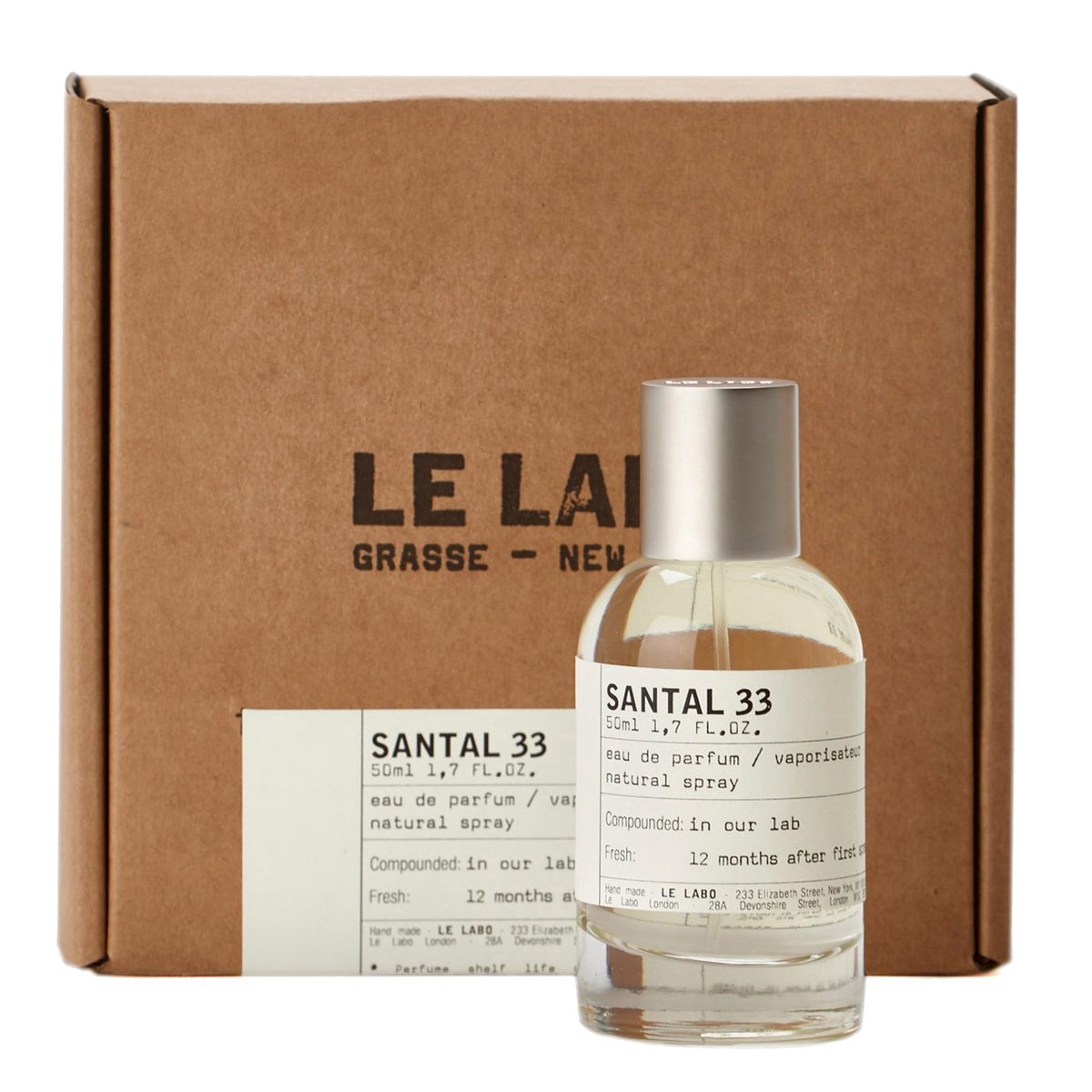 LE LABO SANTAL 33 オードパルファム 50ml Santal 33 by Le Labo 50ml EDP — Perfume NZ