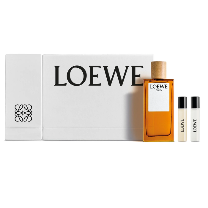 Solo Pour Homme by Loewe 100ml EDT 3 Piece Gift Set