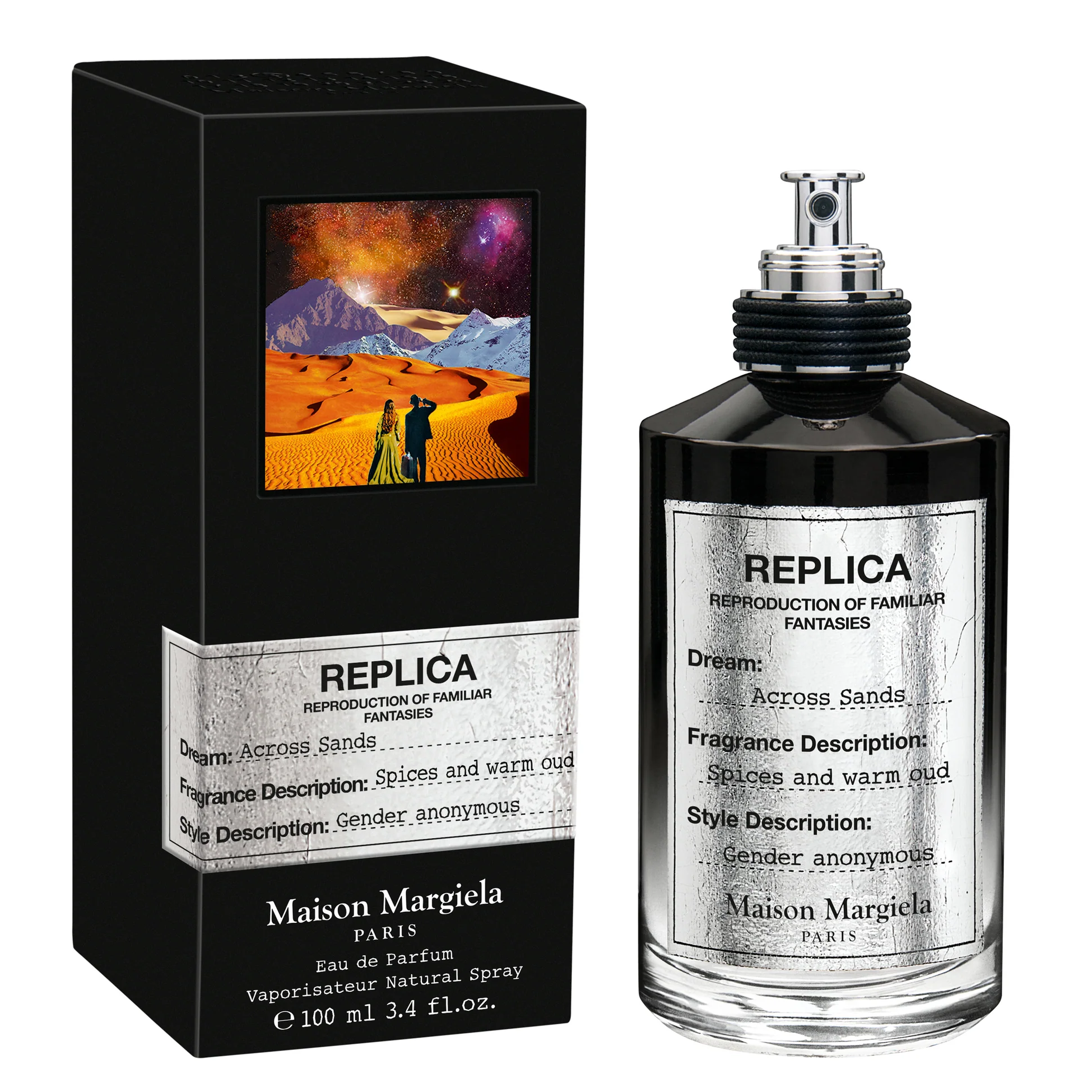 メゾンマルジェラ REPLICA Across Sands 100ml Across Sands by Maison Margiela 100ml EDP — Perfume NZ