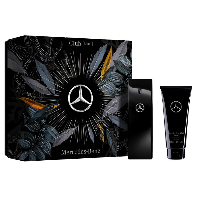 Club Black by Mercedes Benz 100ml EDT 2 Piece Gift Set