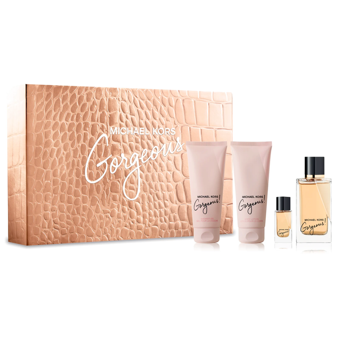 Gorgeous! by Michael Kors 100ml EDP 4 Piece Gift Set