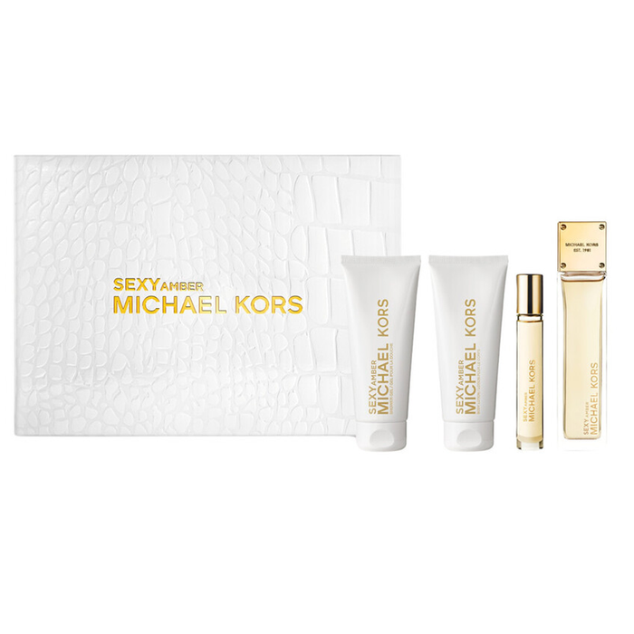 Sexy Amber by Michael Kors 100ml EDP 4 Piece Gift Set